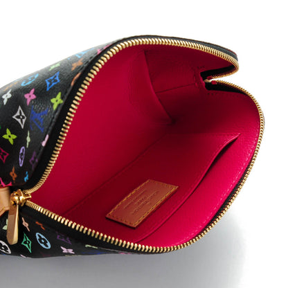 Louis Vuitton Monogram Multicolor Cosmetic Pouch Black Grenade 5 of 7