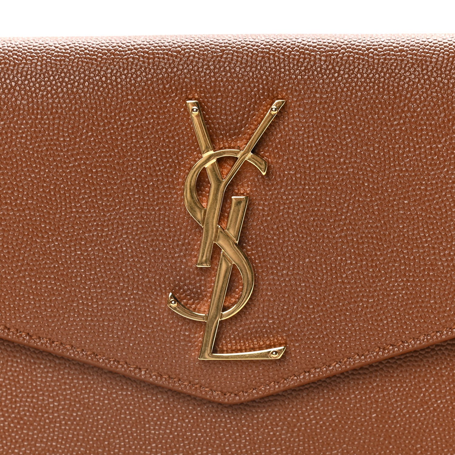 Saint Laurent Grain De Poudre Uptown Pouch Brick 8 of 9