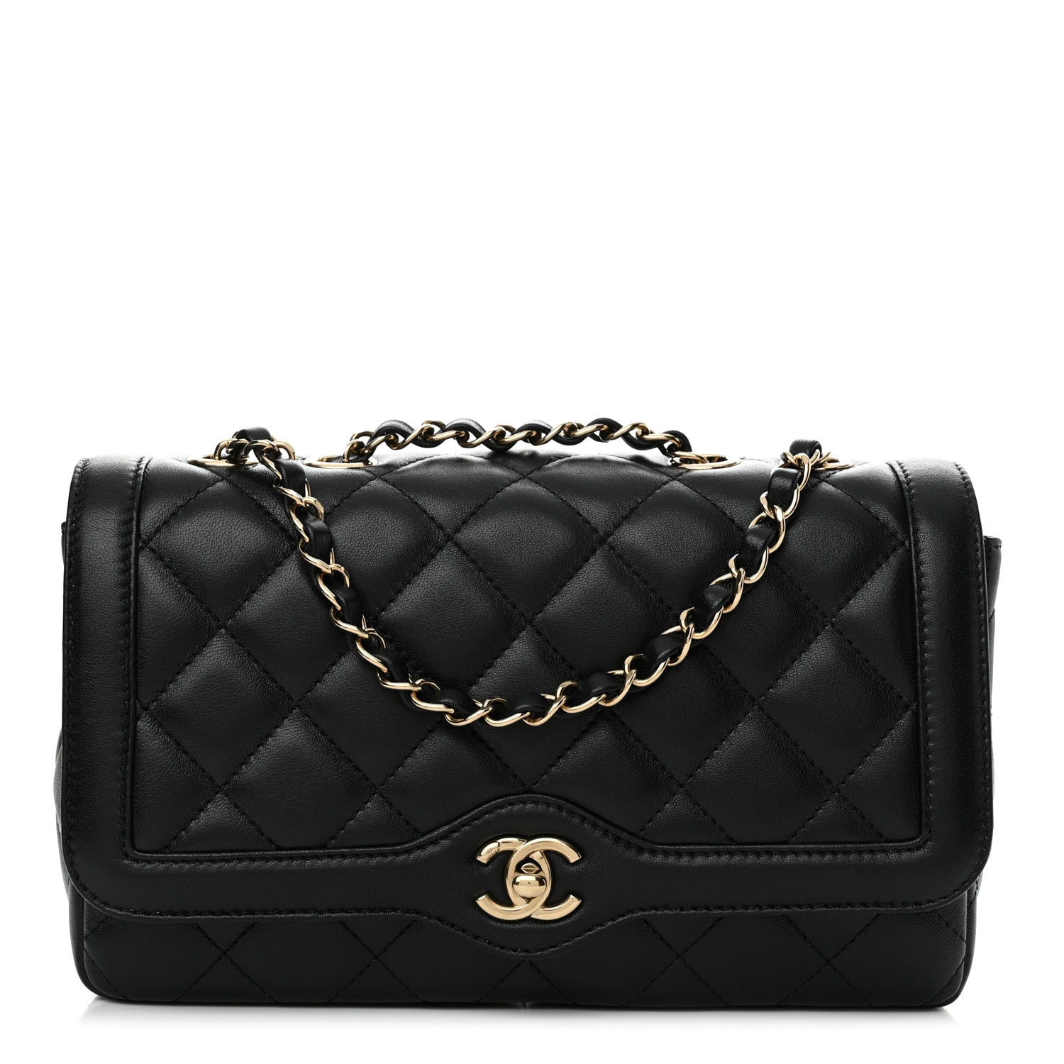 Chanel Lambskin Quilted Small Flap Bag Black 1 of 11