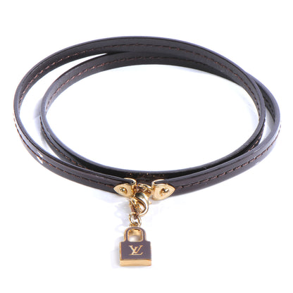 Louis Vuitton Patent Commit Wrap Bracelet Amarante 1 of 5