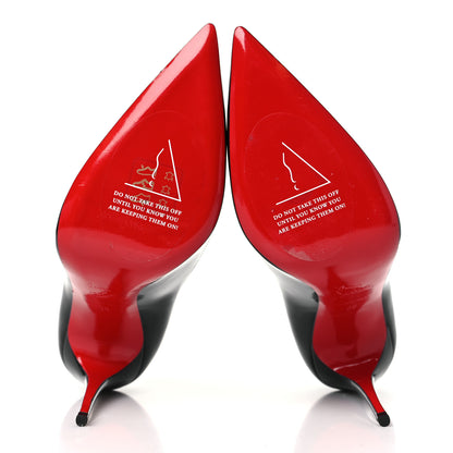 Christian Louboutin Patent So Kate 120 Pumps 38 Black 6 of 8