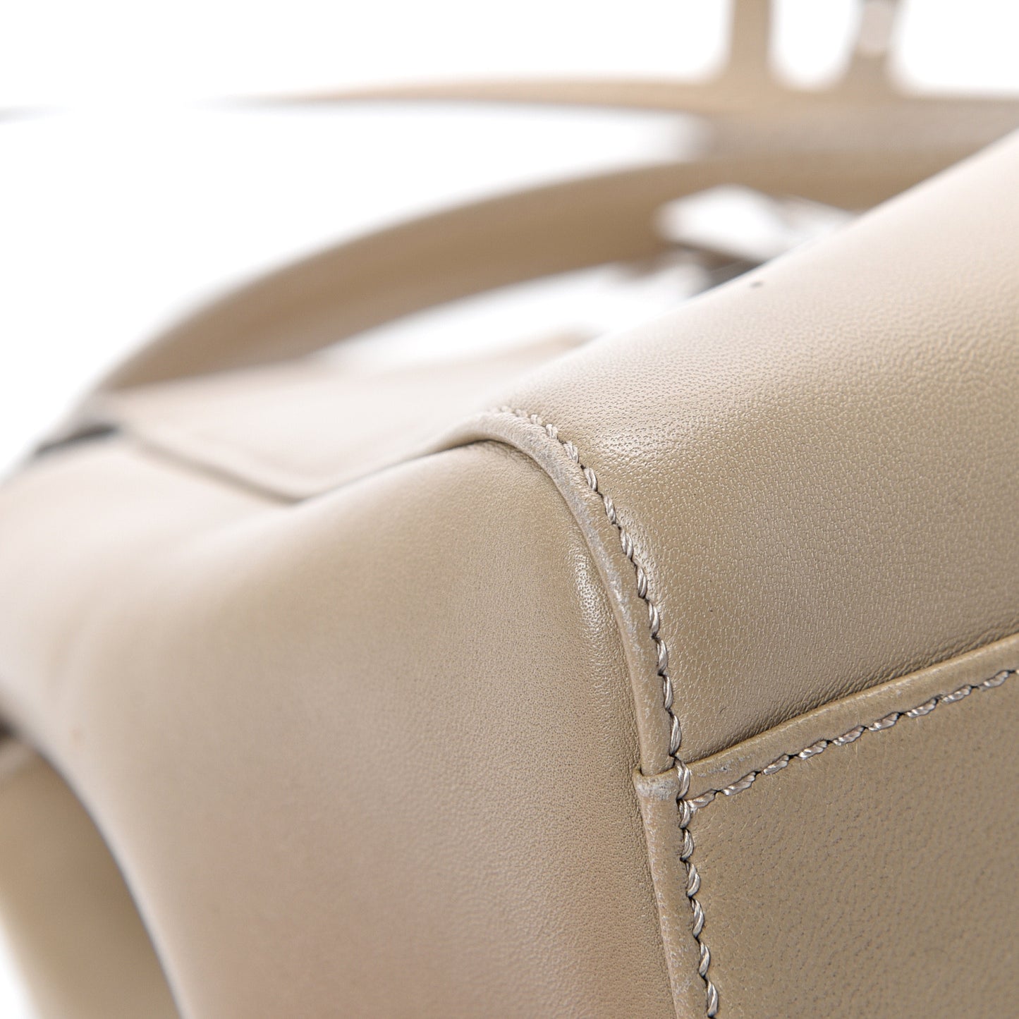 Nappa Mini Peekaboo Iconic Satchel Tortora