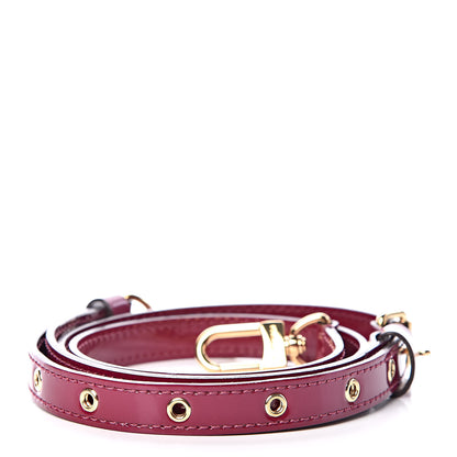 Louis Vuitton Patent 16mm Adjustable Shoulder Strap Magenta 2 of 4
