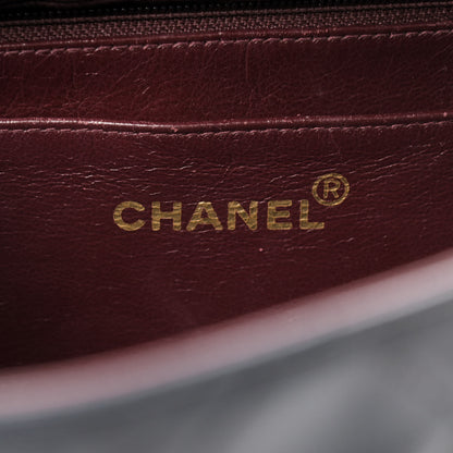 Chanel Lambskin Quilted XL Jumbo Single Flap Black 8 of 10