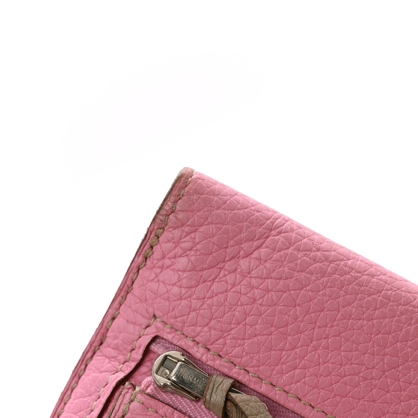 Togo Dogon Recto Verso Wallet 5P Gris Tourterelle