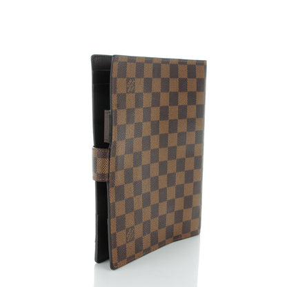 Louis Vuitton Damier Ebene Large Ring Agenda Cover 3 of 7