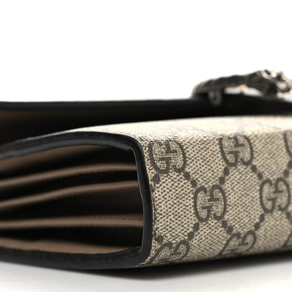 Gucci GG Supreme Monogram Mini Dionysus Chain Wallet Beige Taupe 9 of 14