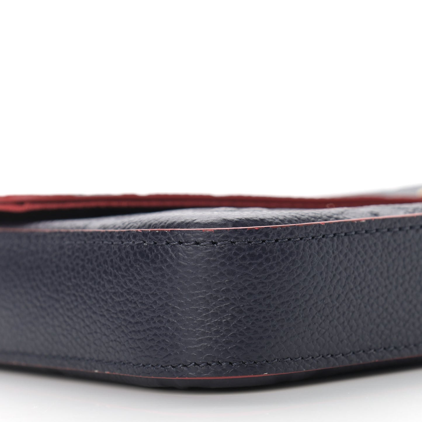 Empreinte Pochette Felicie Chain Wallet Marine Rouge