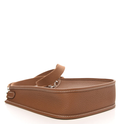 Hermes Taurillon Clemence Evelyne TPM Gold 4 of 10