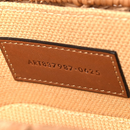 Saint Laurent Wicker Gaby Vanity Bag Natural Brick 7 of 11