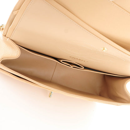 Chanel Caviar Quilted Jumbo Double Flap Beige Clair 5 of 7