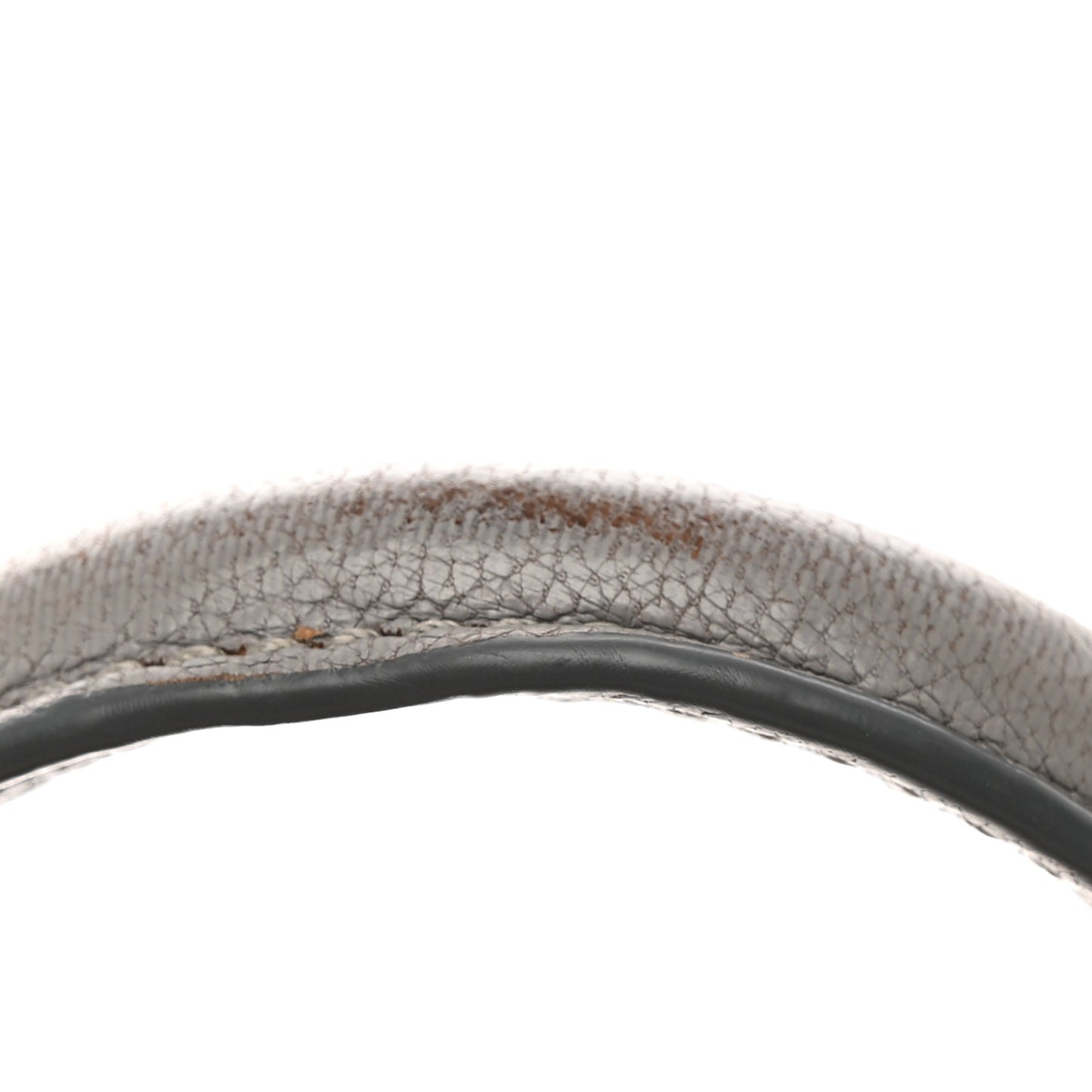 Sugar Goatskin Mini Antigona Pearl Grey