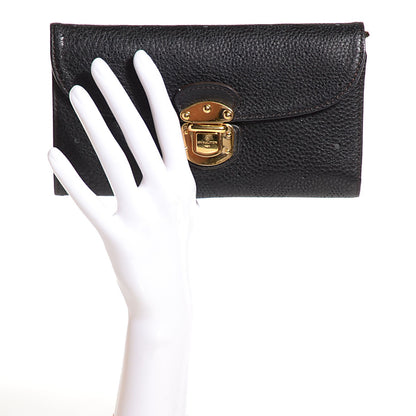 Louis Vuitton Mahina Amelia Wallet Chocolate 2 of 7