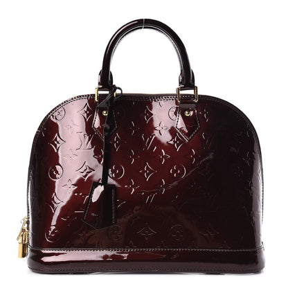 Louis Vuitton Vernis Alma PM Rouge Fauviste 1 of 18