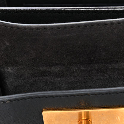 Givenchy Goatskin Suede Mini GV3 Shoulder Bag Black 9 of 9