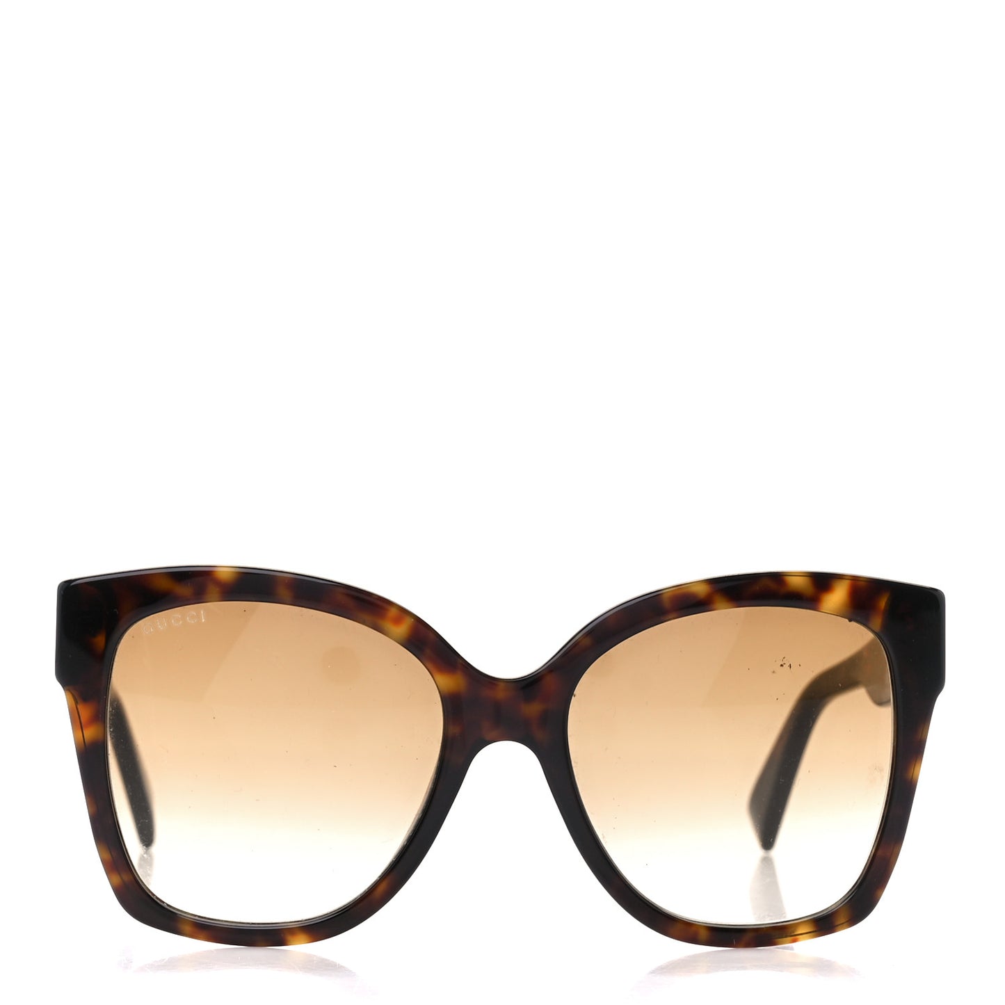 Acetate Square Frame Sunglasses GG0459S Tortoise
