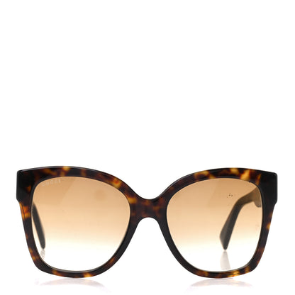 Gucci Acetate Square Frame Sunglasses GG0459S Tortoise 2 of 8