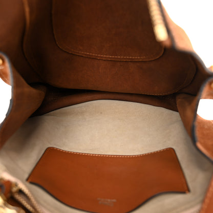 Chloe Suede Small Hayley Hobo Caramel 5 of 12
