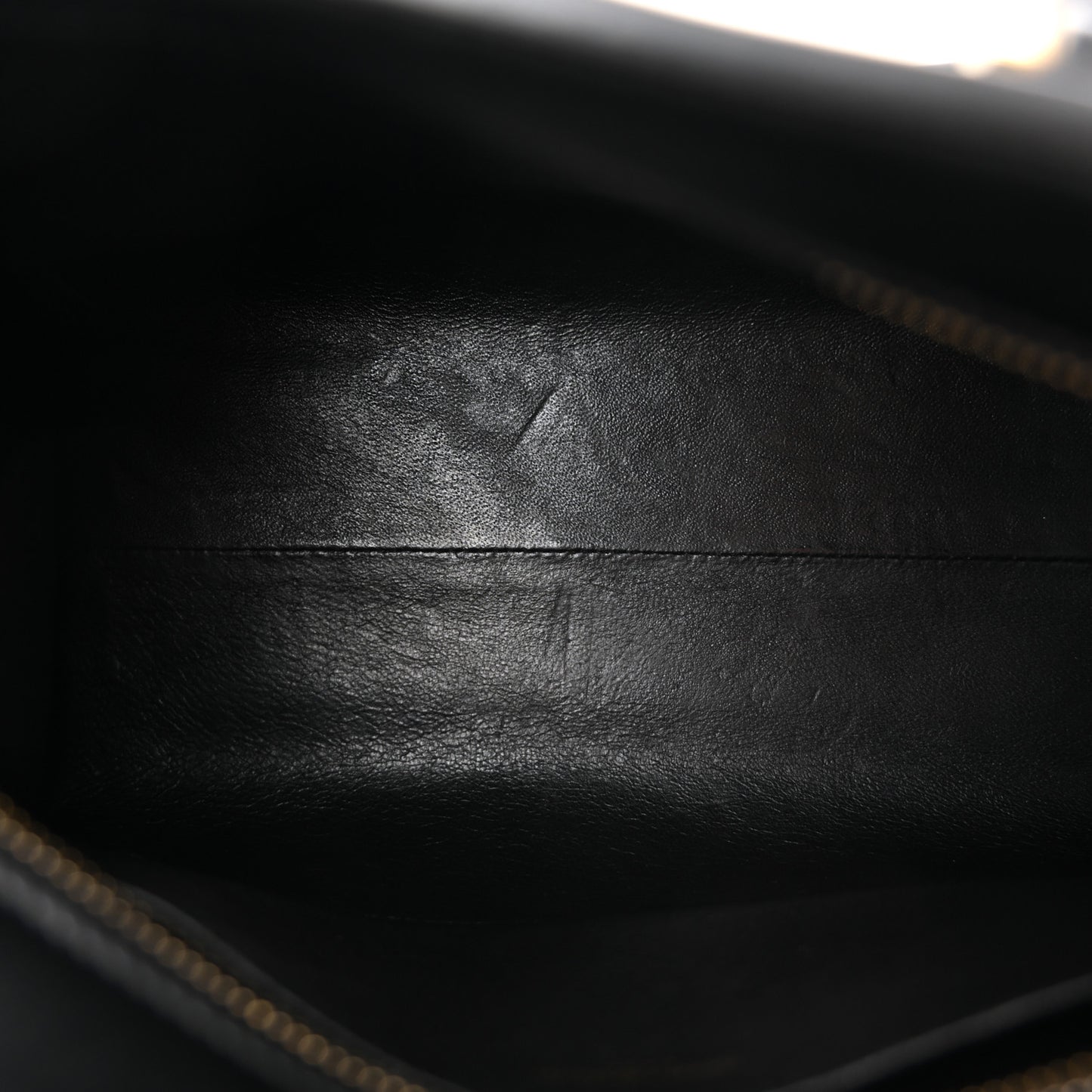 Calfskin Monogram Baby Cabas Black