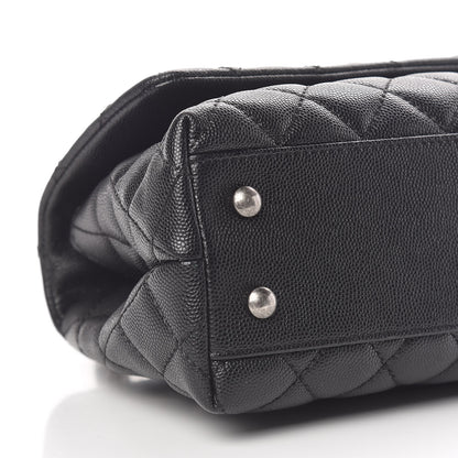 Chanel Caviar Quilted Mini Coco Handle Flap Black 6 of 18