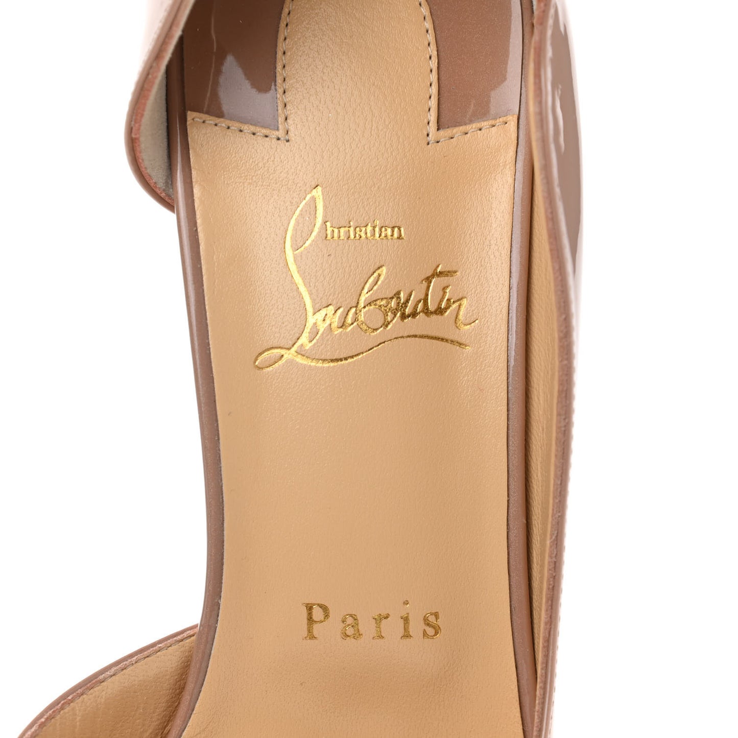 Patent Round Chick 85 Pumps 39 Nude