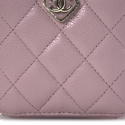 Chanel Caviar Quilted Clutch With Chain Light Pink 8 of 13