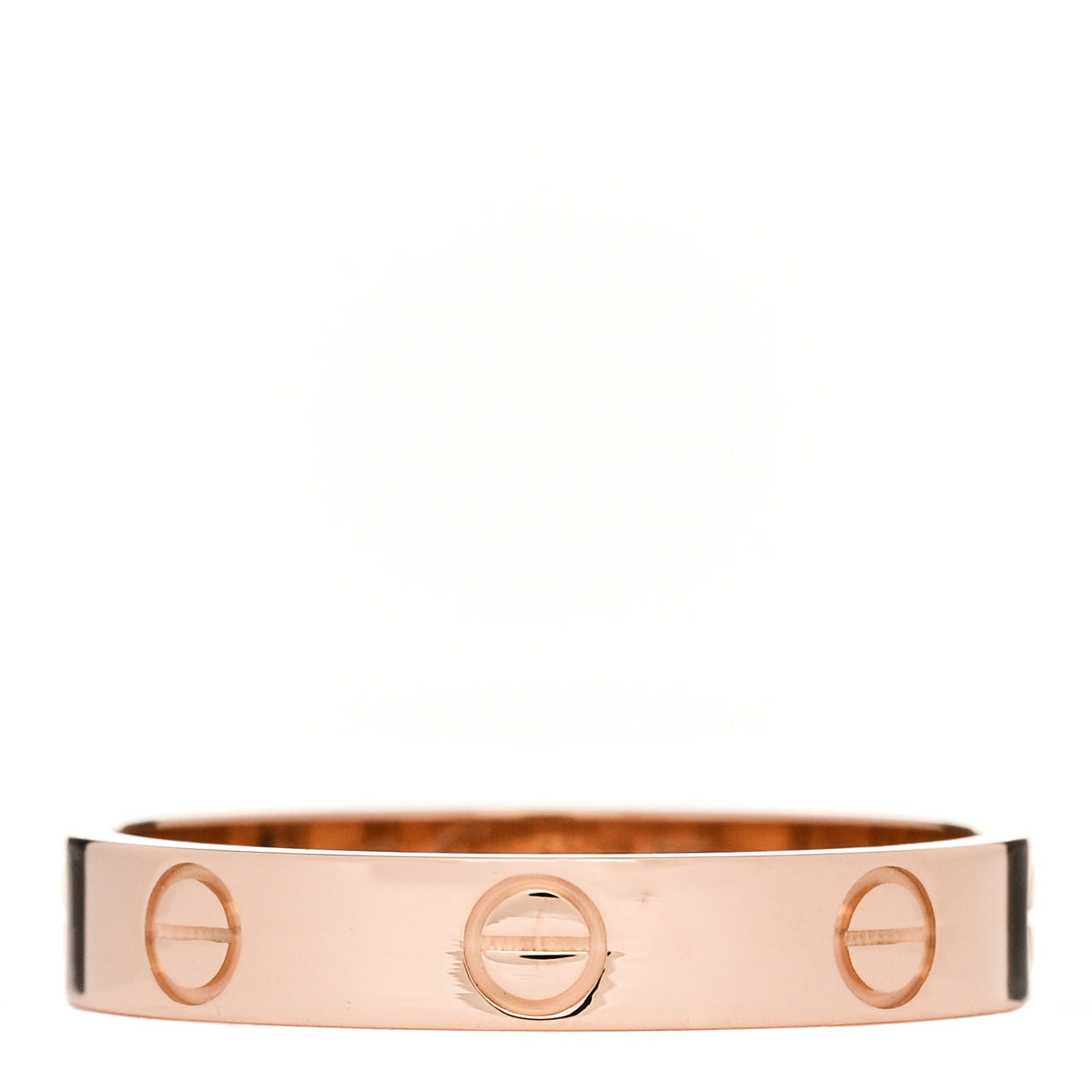 Cartier 18K Pink Gold 3.5mm LOVE Wedding Band Ring 57 8 1 of 5
