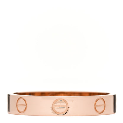 Cartier 18K Pink Gold 3.5mm LOVE Wedding Band Ring 57 8 1 of 5