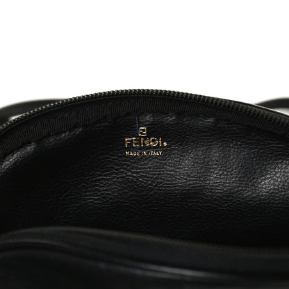 Fendi Calfskin Crossbody Bag Black 5 of 14