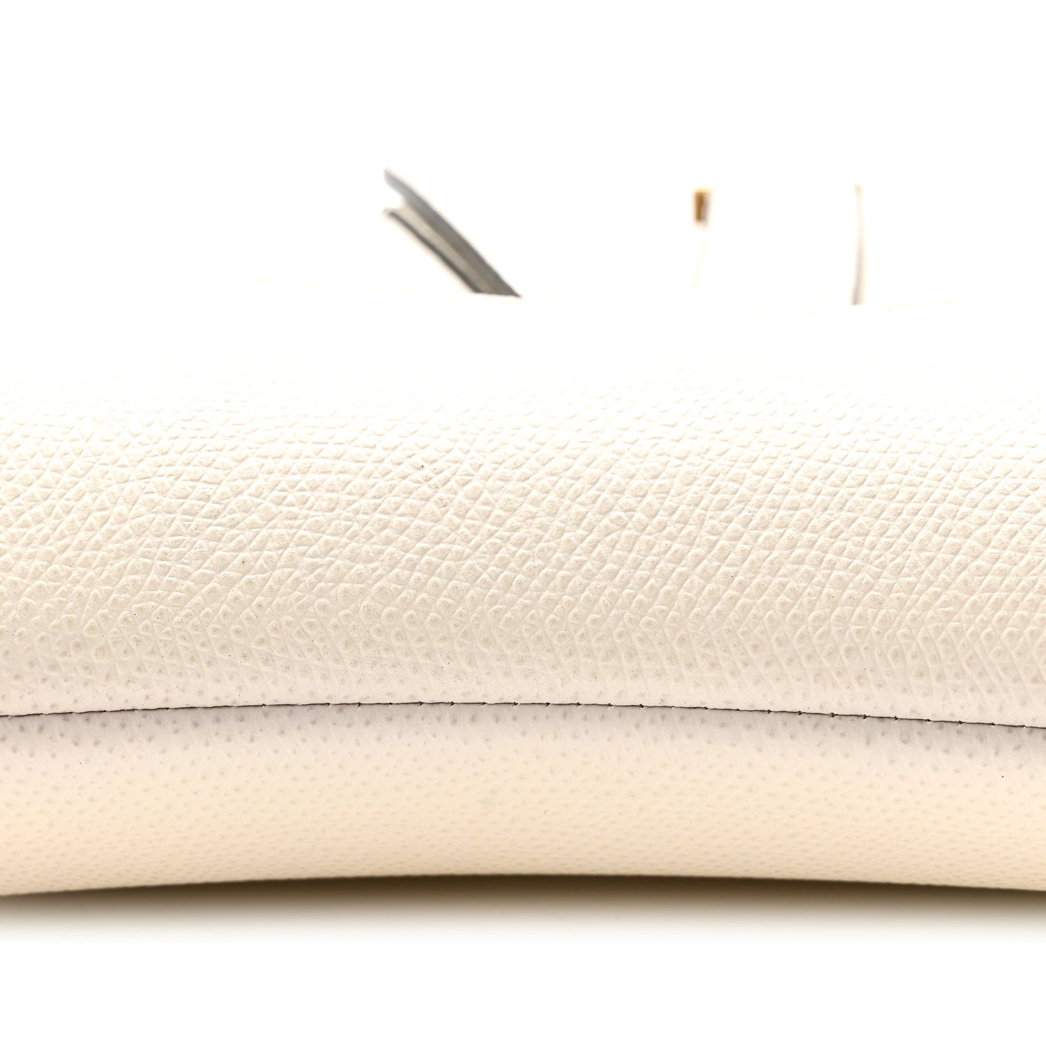 Christian Dior Grained Calfskin Mini Saddle Bag White 10 of 10