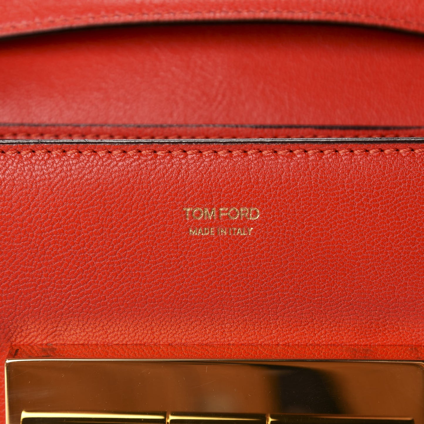 Goatskin Natalia Medium Shoulder Bag Red