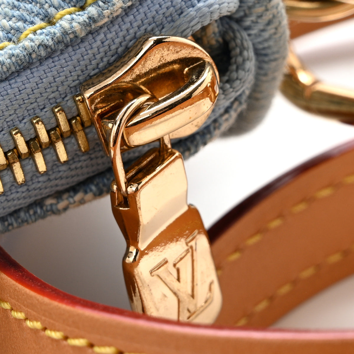 Louis Vuitton Monogram Denim Nano Speedy Sky Blue 12 of 13