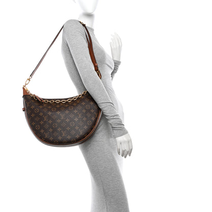 Louis Vuitton Reverse Monogram Loop Hobo 2 of 10