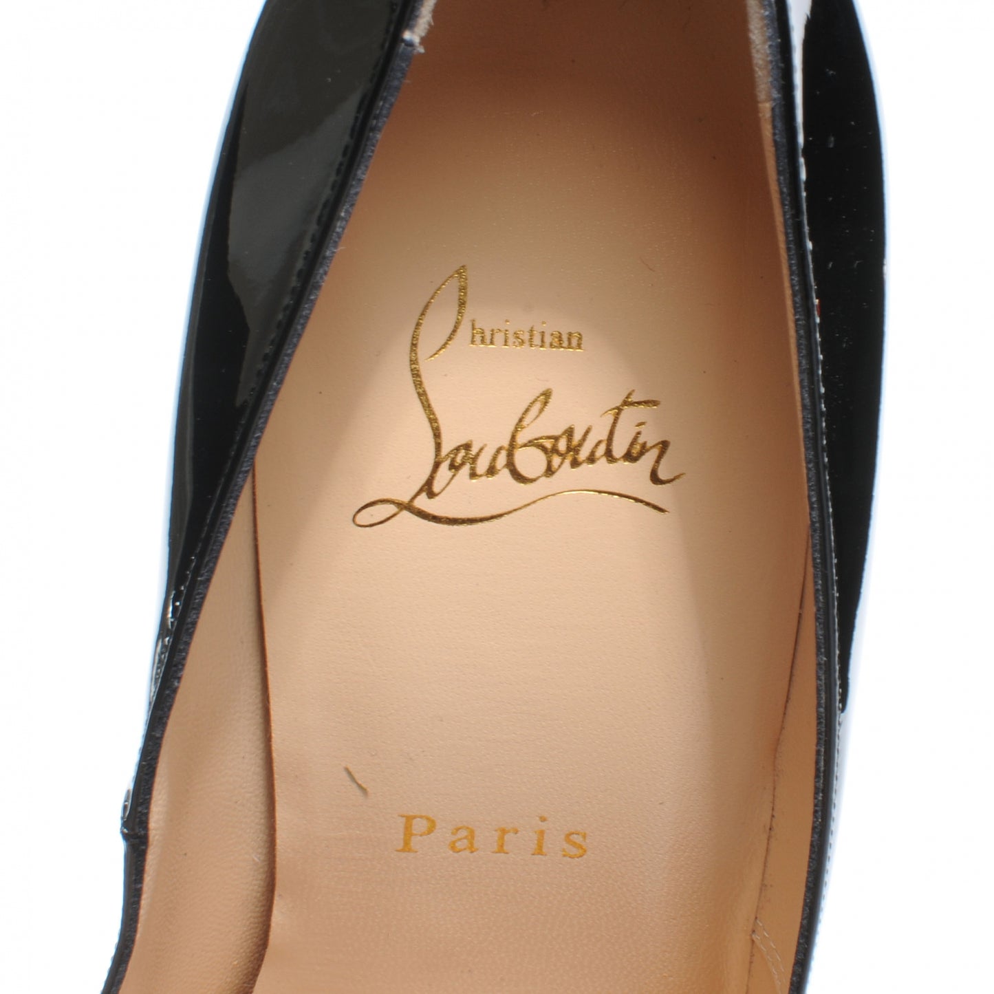 Patent Leather Zeppa Wedges 40.5 Black