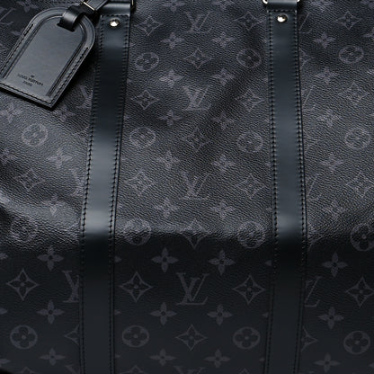Louis Vuitton Monogram Eclipse Keepall Bandouliere 55 7 of 11