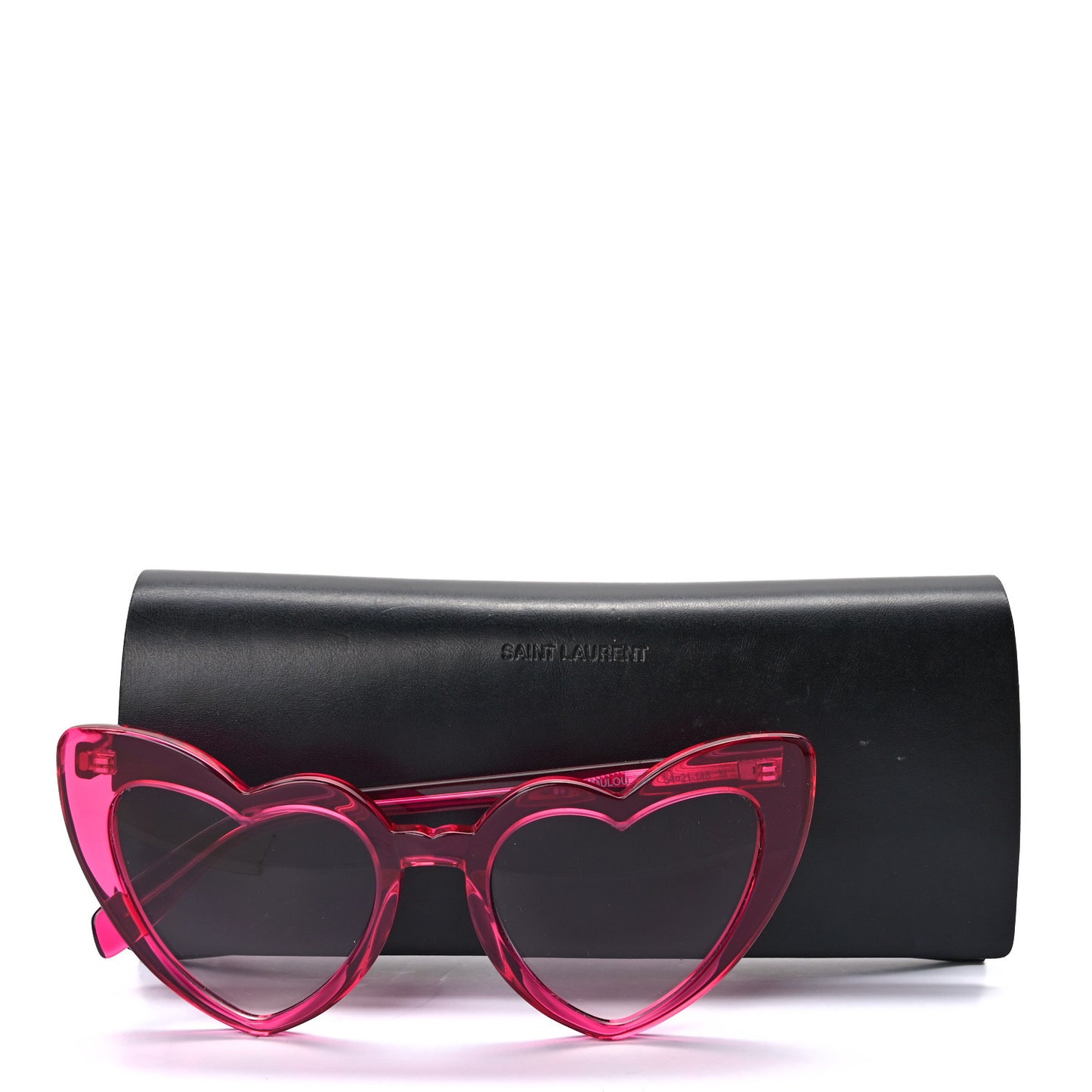 Acetate Heart Frame Loulou SL181 Sunglasses Pink