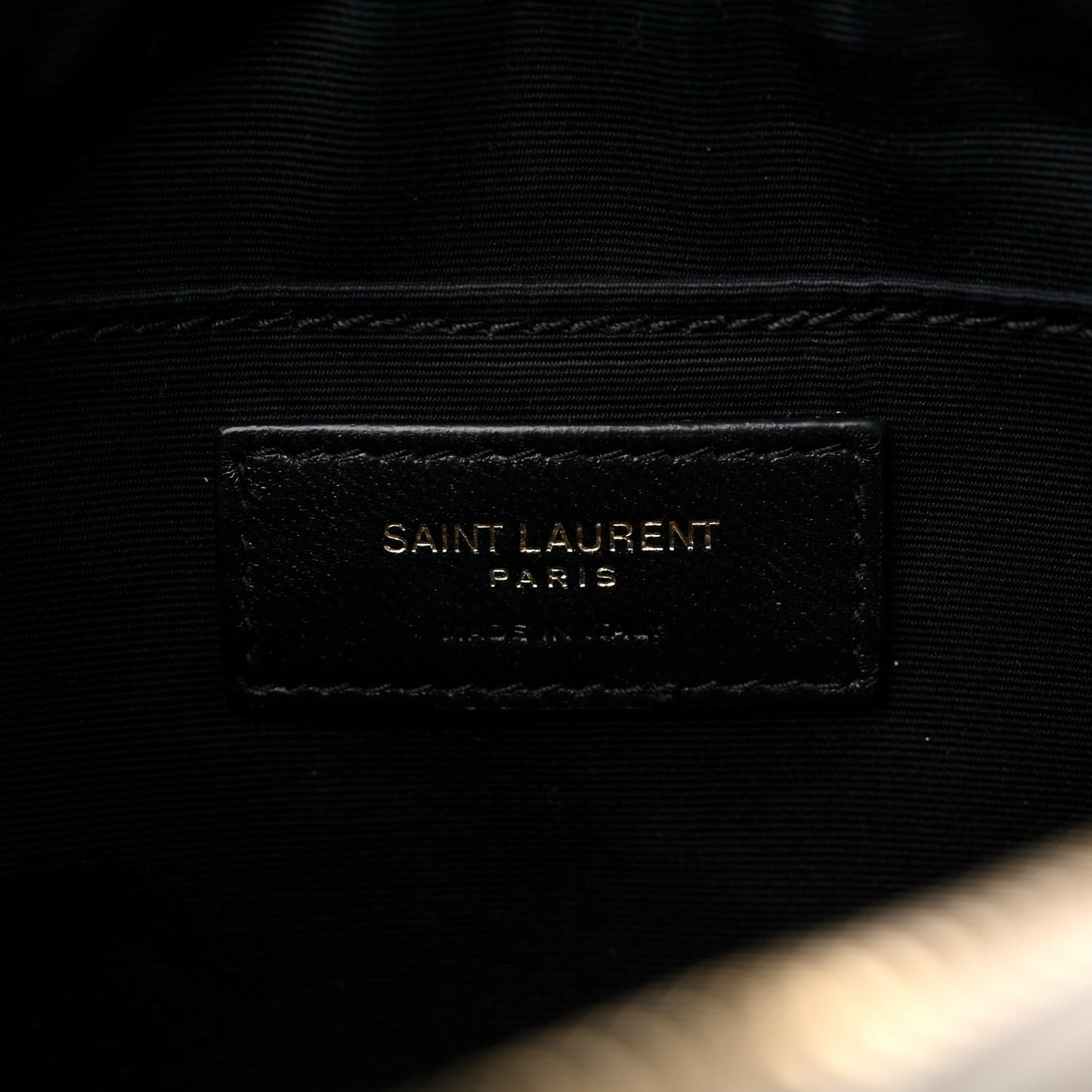 Calfskin Matelasse Monogram Lou Camera Bag Crema Soft