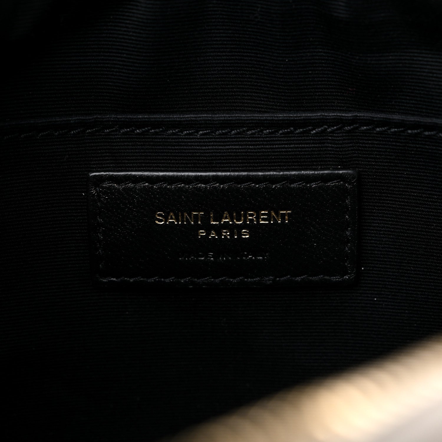 Saint Laurent Calfskin Matelasse Monogram Lou Camera Bag Crema Soft 6 of 10