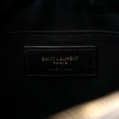 Saint Laurent Calfskin Matelasse Monogram Lou Camera Bag Crema Soft 6 of 10