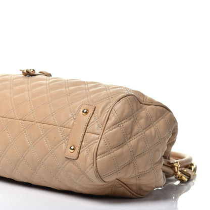 Marc Jacobs Calfskin Quilted Stam Beige 10 of 10
