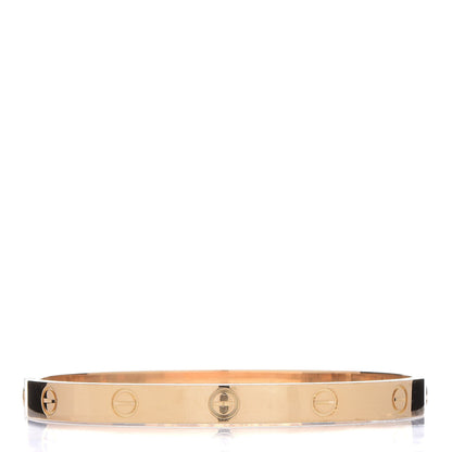 Cartier 18K Yellow Gold LOVE Bracelet 18 1 of 9