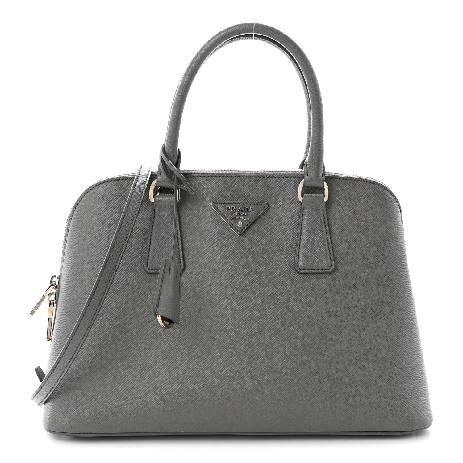 Prada Saffiano Lux Medium Promenade Tote Marmo 1 of 10