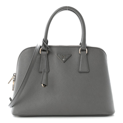 Prada Saffiano Lux Medium Promenade Tote Marmo 1 of 10