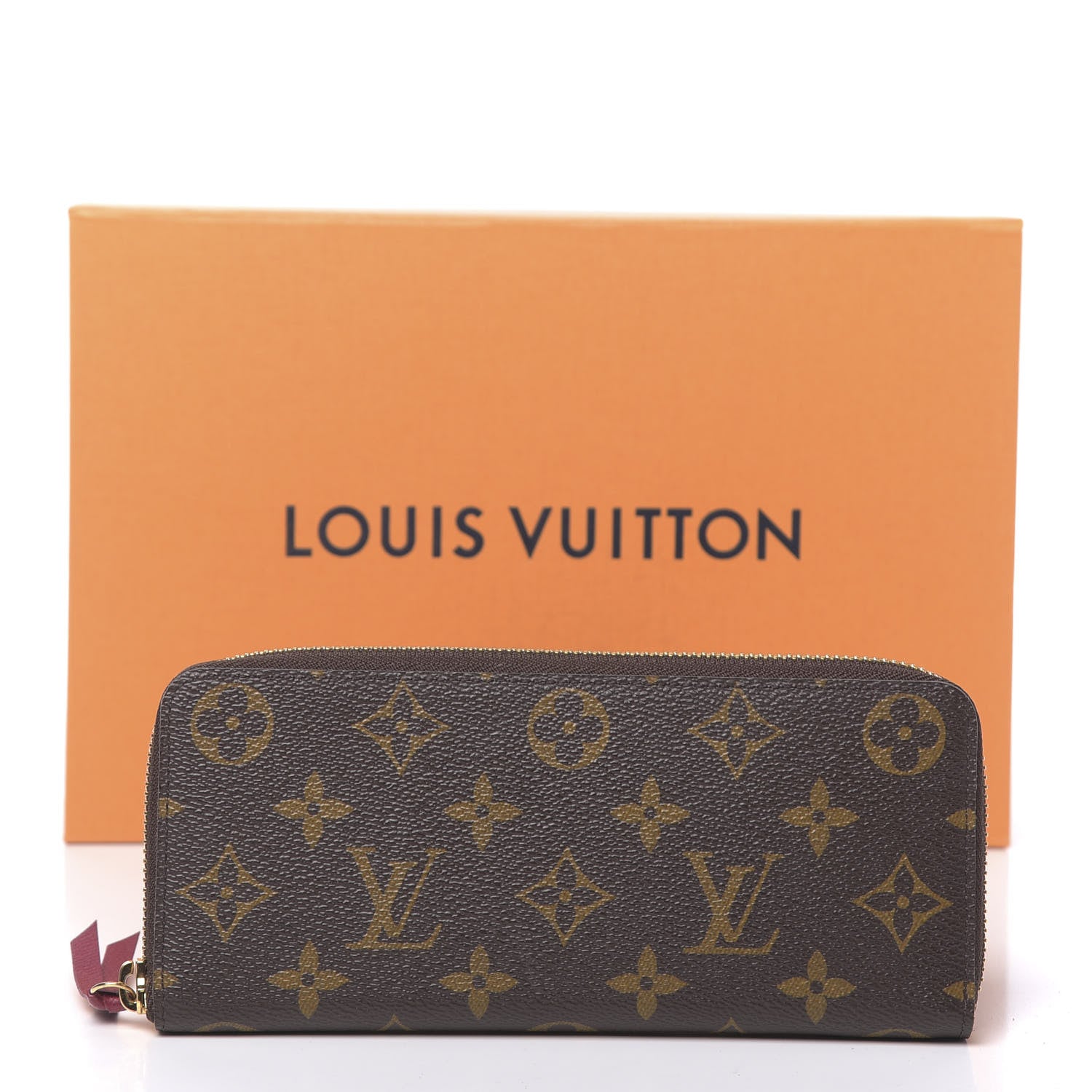 Louis Vuitton Monogram Clemence Wallet Fuchsia 10 of 10