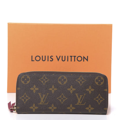 Louis Vuitton Monogram Clemence Wallet Fuchsia 10 of 10