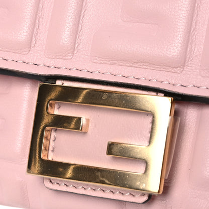 Fendi Nappa Matisse FF Embossed Continental Wallet Rosa Confetto 11 of 12