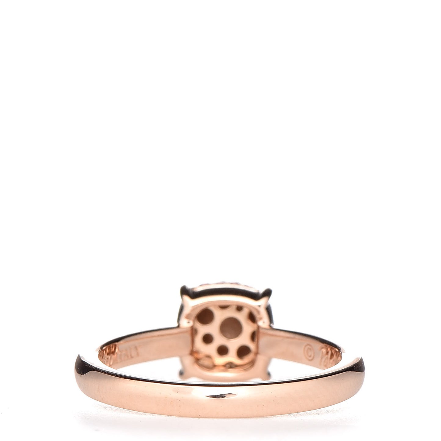 18K Rose Gold Pink Sapphire 7mm Paloma Picasso Sugar Stacks Ring 52 6
