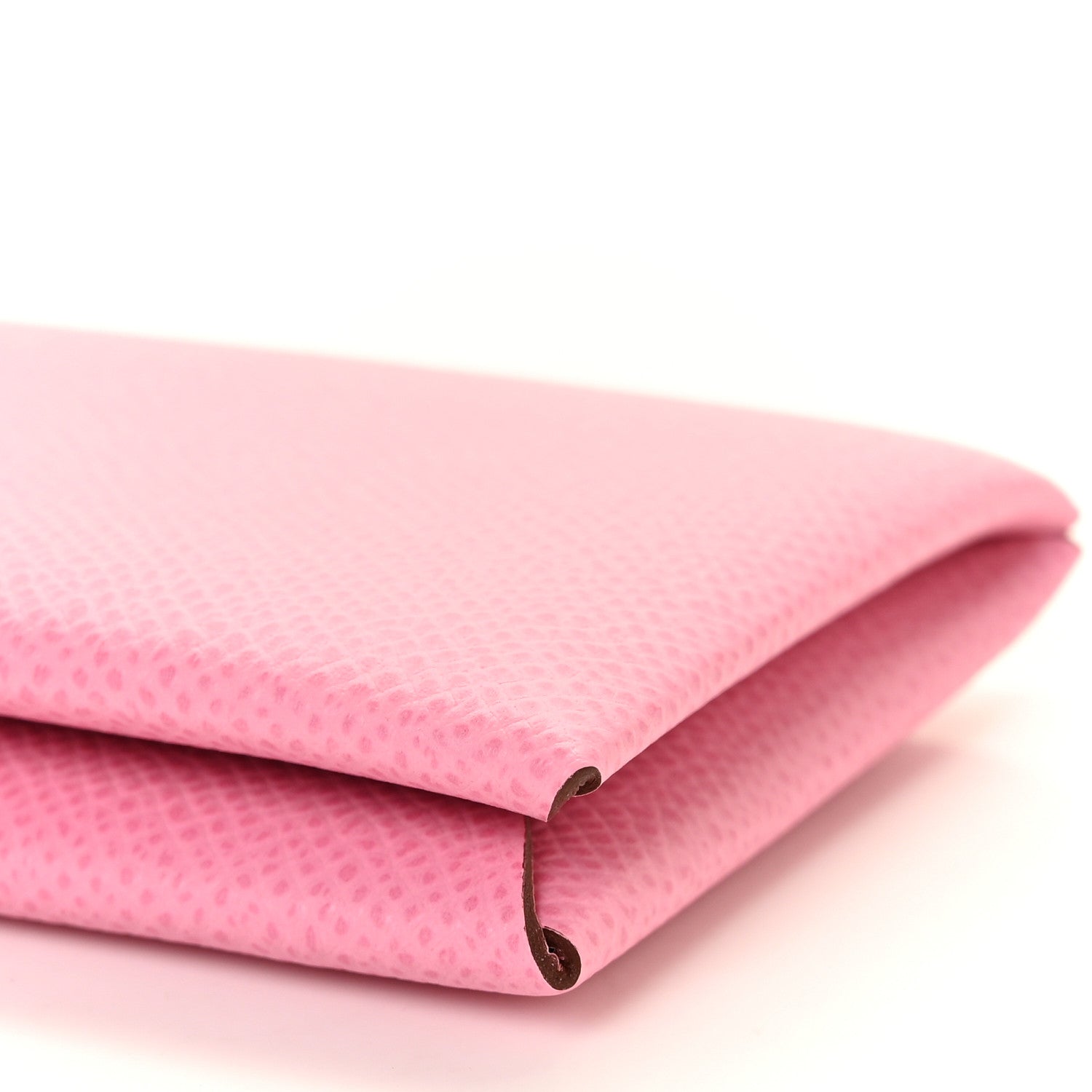 Hermes Epsom Calvi Card Case 5P Pink 8 of 8