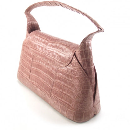 Nancy Gonzalez Crocodile Handbag Pink 5 of 9