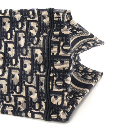 Christian Dior Oblique Small Book Tote Blue Multicolor 10 of 10